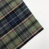 High quality stocklot cotton check yarn dyed flannel fabric