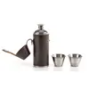 stainless steel flasks new round drinking liquor sets