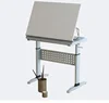 Engineering Metal Height Adjustable Manual Art Desk Architect Drawing Table For School