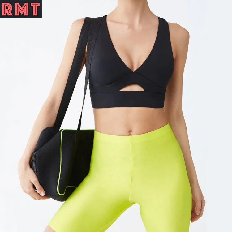 ropa deportiva para mujer Wholesale Womens Custom Cutout Cross Strap Back High Impact Sexy V Neck Sports Bra, 70+ colors available
ropa deportiva para mujer Wholesale Womens Custom Cutout Cross Strap Back High Impact Sexy V Neck Sports Bra, 70+ colors available