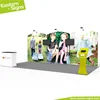 Chinese imports wholesale aluminum polyester display pop up exhibition expo booth display stand