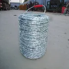 Hot dip Galvanized Barbed Wire for fencing (500meter/coil)