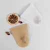 factory price high quality drawing string filter paper tea bags with tag