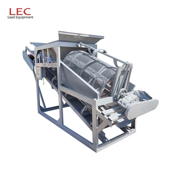 100-120m3/hour Drum Sieve Shaker Circular Screen Sieving Machine Quarry Rotary Vibrating Separator For Construction Use