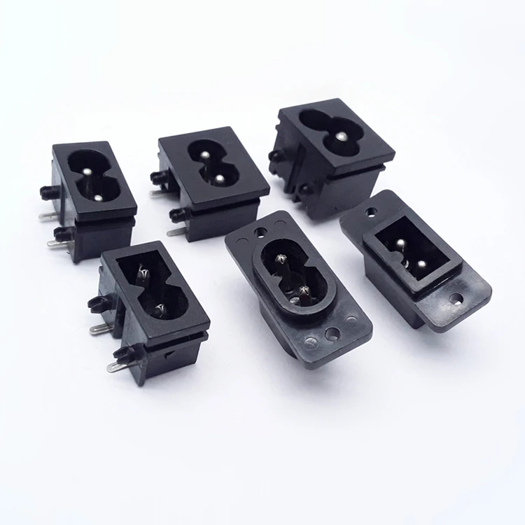 Top quality industrial electrical 2 pin male C8 power small socket iec c8 power connector
Top quality industrial electrical 2 pin male C8 power small socket iec c8 power connector
