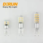 3.5 ワット 270 ルーメン PF0.5 高輝度 110 V 130 V 220 V 230 V 240 V プラスチックカバー g9 電球ライト、 LED-G9