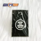 votes for women customized logo enamel pin custom hard enamel pin badge new with backcard