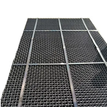 Q195 Hog Crimped Wire Mine Screen Mesh for Quarry Crusher Screen