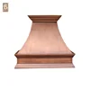Old Style Wall Mounted Coffee Colour Chinese Kitchen Copper Range Hood