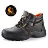 Tiger master brand CE approved heat resistant rubber sole steel toe cap safety shoe