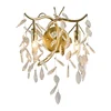 Residential zhongshan tiffany candle lamp E14 crystal mounted suspended wall light