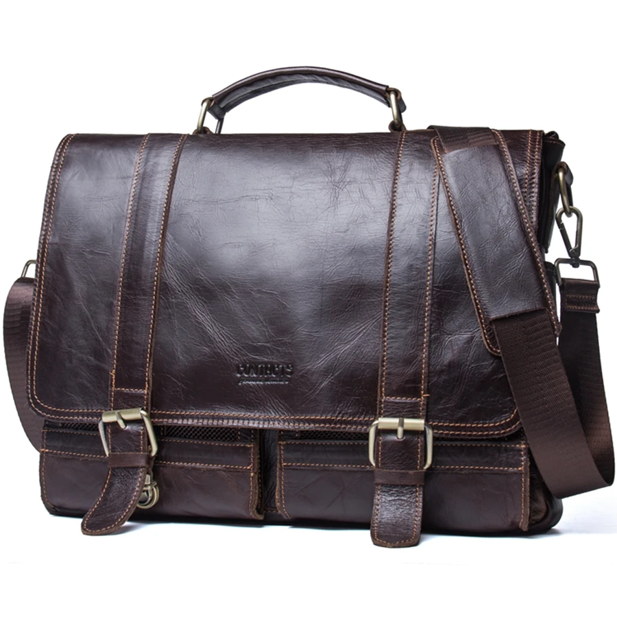 Large Capacity Spacious Buckle-closing Front Pocket Flap-over Male Messenger Hand Bags Genuine Leather Men Crossbody Bag, Brown
Large Capacity Spacious Buckle-closing Front Pocket Flap-over Male Messenger Hand Bags Genuine Leather Men Crossbody Bag, Brown