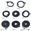 0.5m/1m/2m/3m/5m Gold Plated Connector Ethernet Cable RJ45 Cat7 Lan Cable Network Flat Cable Wire with Fibre for Router Switch