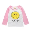 /product-detail/ready-to-wear-wholesale-price-baby-boutique-clothing-infant-clothes-t-shirt-with-smile-face-62105380988.html