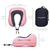 Amazon mini Car Neck Pillow Memory Foam Wholesale fine Packed Trending Products Portable Soft Neck Support Travel Pillow