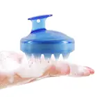 Hot Sale 1pc Colorful Useful Silicone Massage Shower Head Brush For Pet