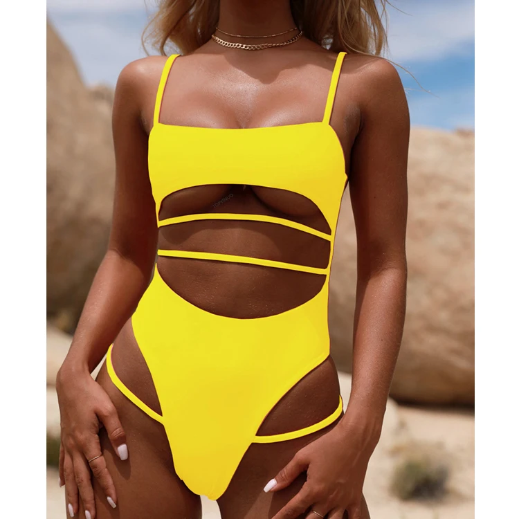 Free Shipping Europe and America Solid Color Hollow Hight Cut Thong Brazilian Bikini Woman One-piece Swimsuit Bikini
Free Shipping Europe and America Solid Color Hollow Hight Cut Thong Brazilian Bikini Woman One-piece Swimsuit Bikini