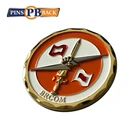 Stable quality bulk custom 3d colorful gold personalized challenge coin