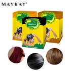 Salon professional permanent non allergic dark blonde hair dye shampoo