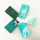 Disposable waterproof square sharp bottom PE coated paper printed air sickness bag