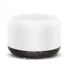 Wood Grain 500ml Remote Control Electronic Aromatherapy Humidifiers Ultrasonic Night Light Essential Oil Aroma Diffuser