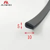 Edge protection strip cabinet door sealing strip small U type steel belt rubber strip