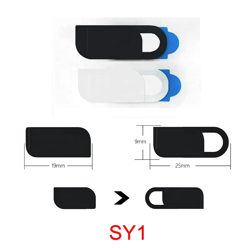 4 kinds Style Customization ABS Plastic Sliding Webcam Cover Personal Privacy Cover For Laptops /Phone /Tablet, Regular colors:black and white
4 kinds Style Customization ABS Plastic Sliding Webcam Cover Personal Privacy Cover For Laptops /Phone /Tablet, Regular colors:black and white