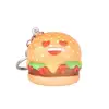Squeeze Kawaii Cartoon Hamburger Slow Rising Cream Scented Keychain Stress Relief Toys AD2242