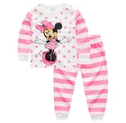 Cartoon character toddler kids pajama clothing set