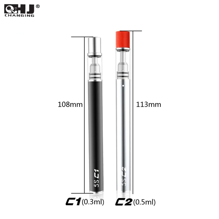 Best Selling Disposable Cartridges C1/C2 With Ceramic Coil 0.3ml 0.5ml Vape Pen, Black/silver
Best Selling Disposable Cartridges C1/C2 With Ceramic Coil 0.3ml 0.5ml Vape Pen, Black/silver