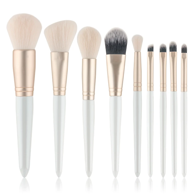 2019 Wholesale Professional Makeup Brush Tools Synthetic Hair 9Pcs Makeup Brushes Set
2019 Wholesale Professional Makeup Brush Tools Synthetic Hair 9Pcs Makeup Brushes Set