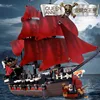 Queen Anne No. Pirate Ship Corsair Model 1097Pcs With 7Pcs Figure Building Blocks Toys Gift SY1199