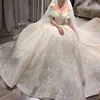 High quality new bride Star luxury word shoulder robe de mariage dream tail court wedding dress