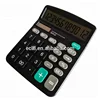Big square 12 digit dual power deli electronic function tables ordinary calculator