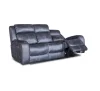 Wholesale Living Room Furniture 3 Seat Leather Recliner Sofa