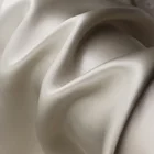 wholesale plain natural soild color satin silk fabric