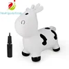 Wholesale China Top Selling Kids farm Animal ride plastic toy cows inflatable jumping cow