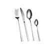 Stainless steel 4 piece shiny airline cutlery set