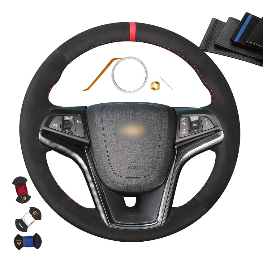 Custom High Quality Steering Wheel Cover for You for Chevrolet Malibu 2011-2014 for Chevrolet Volt 2011-2015, Black
Custom High Quality Steering Wheel Cover for You for Chevrolet Malibu 2011-2014 for Chevrolet Volt 2011-2015, Black