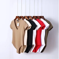Wholesale Australian Custom Short Sleeve Black Womens Cotton Sexy woman Bodysuit mujer
Wholesale Australian Custom Short Sleeve Black Womens Cotton Sexy woman Bodysuit mujer