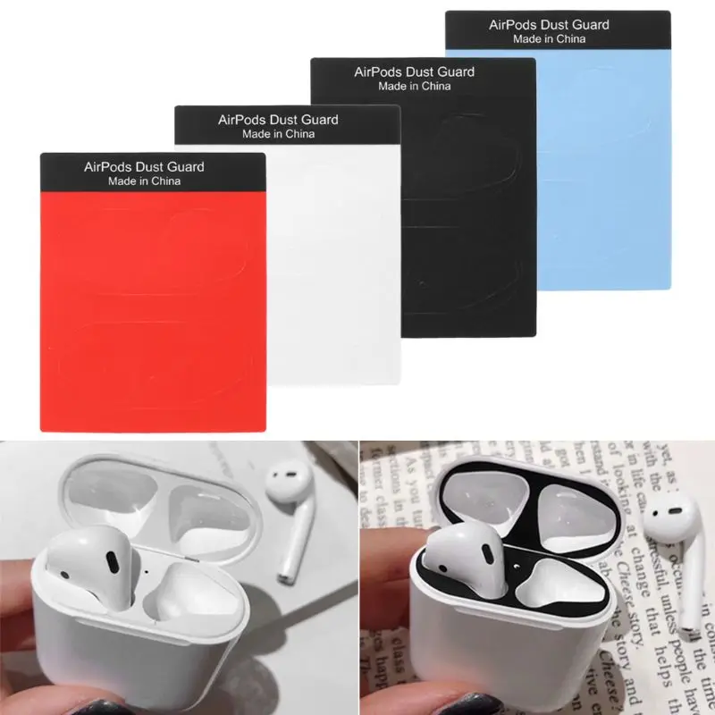 Free Shipping 1 Pair Dust Guard Protective Sticker Earphone Case Shell Skin Dust-proof for Airpods Charging Box
Free Shipping 1 Pair Dust Guard Protective Sticker Earphone Case Shell Skin Dust-proof for Airpods Charging Box