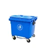 Hdpe plastic waste garbage bin containers dustbin stand with wheel