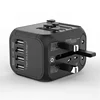New Designed Universal Plug AC DC Adapter Power Adapter 4USB 5V 3.4A Travel Adapter with USB