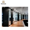 Guangzhou factory soundproof demountable single glass office partition