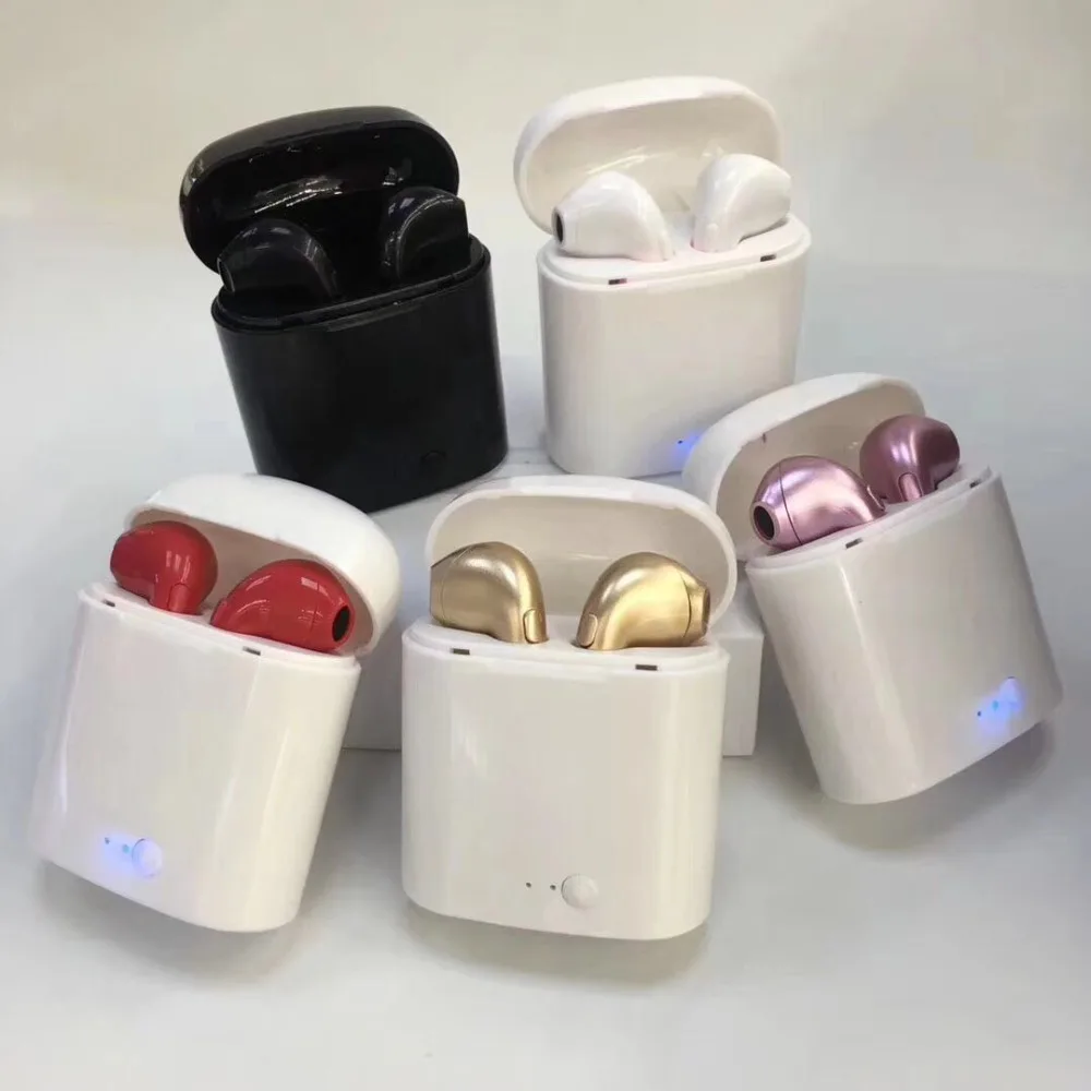 TWS i7s Wireless Earphones Wireless 5.0 Earbuds with Charging Case with Charging Box for iphoneX 8 7 6
TWS i7s Wireless Earphones Wireless 5.0 Earbuds with Charging Case with Charging Box for iphoneX 8 7 6