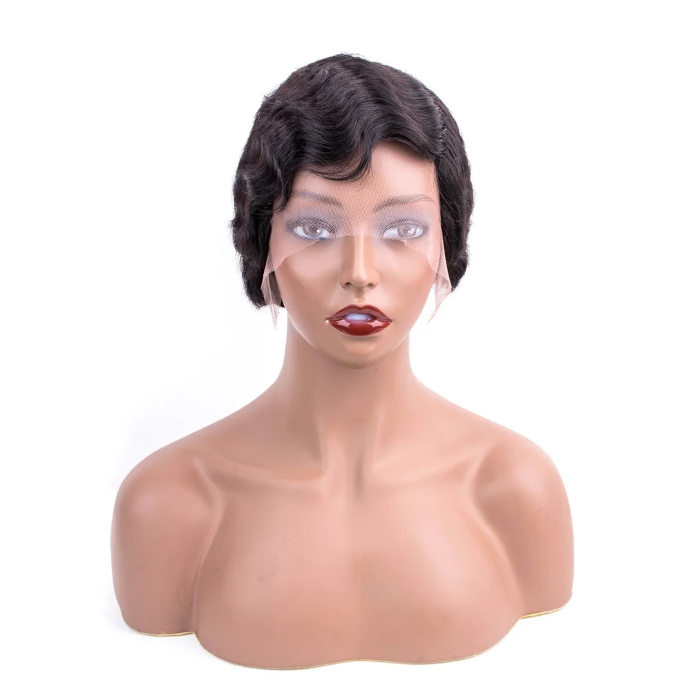 Short Lace Human Hair Wigs For Women Brazilian Ocean Wave Remy Hair No Smell Lace Front Wigs For Black Women
Short Lace Human Hair Wigs For Women Brazilian Ocean Wave Remy Hair No Smell Lace Front Wigs For Black Women