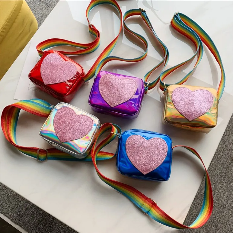 Girls Bag Crossbody Toddler Girl Handbag with Rainbow Belt Children Shoulder Bag Sequins Heart Mnini Purse Cute Girl Boutique, As photos
Girls Bag Crossbody Toddler Girl Handbag with Rainbow Belt Children Shoulder Bag Sequins Heart Mnini Purse Cute Girl Boutique, As photos
