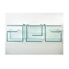 hot curved bending table glass furniture