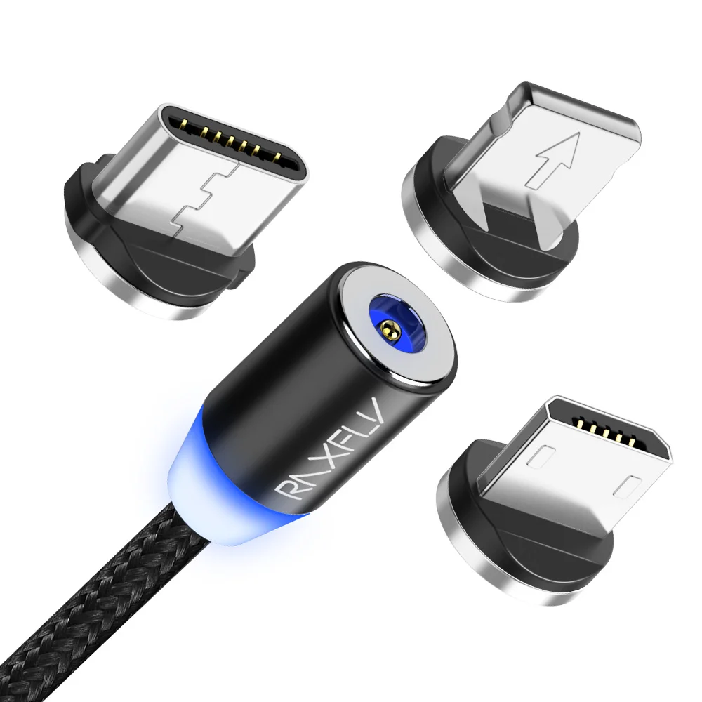 Free Shipping RAXFLY Round Plug Design 2A Magnetic Fast Charger Usb Cable For Apple / Micro Usb / Type C
Free Shipping RAXFLY Round Plug Design 2A Magnetic Fast Charger Usb Cable For Apple / Micro Usb / Type C