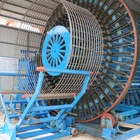 drain water reinforced concrete vertical vibration cast pipe machine